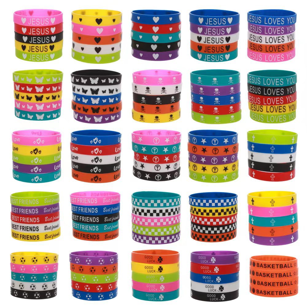 1 pieces Random color matching new creative decoration PVC bracelet